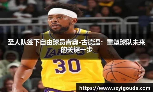 圣人隊簽下自由球員青奧-古德溫：重塑球隊未來的關鍵一步